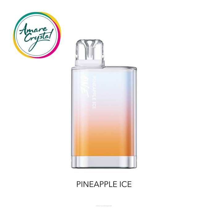 SKE Vape Flavours - Pineapple Ice Amare Crystal One Disposable Vape SKE 2B2V27