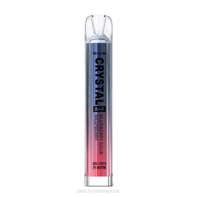 SKE Crystal - Blueberry Sour Raspberry Crystal Bar Disposable Vape SKE 2B2V70