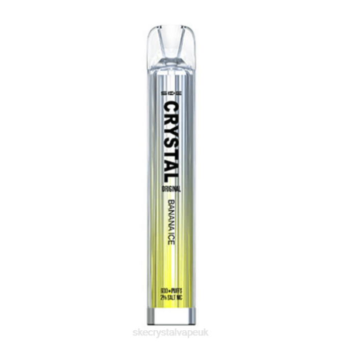 SKE Vape London - Banana Ice Crystal Bar Disposable Vape SKE 2B2V62