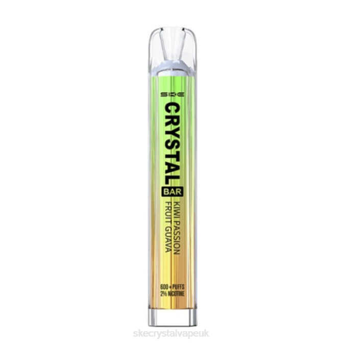 SKE Vape London - Kiwi Passion Fruit Guava Crystal Bar Disposable Vape SKE 2B2V82