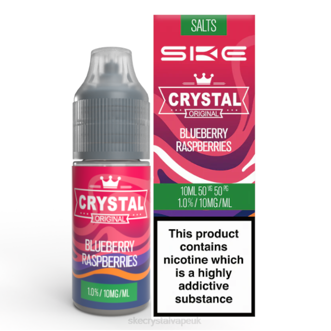 SKE Vape London - Blueberry Raspberries Crystal Nic Salt - 10ml SKE 2B2V112