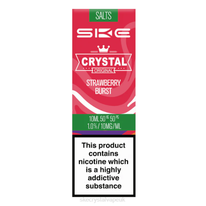 SKE Vape Pods - Strawberry Burst Crystal Nic Salt - 10ml SKE 2B2V118