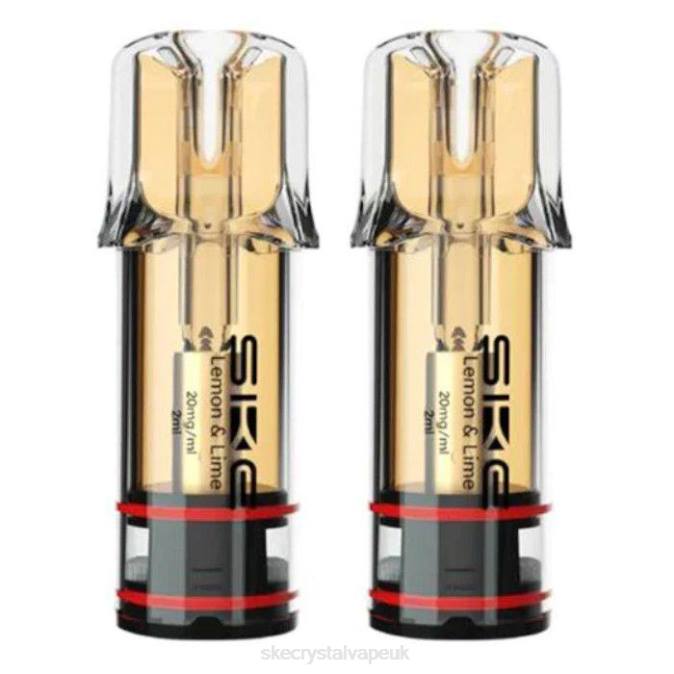 SKE Crystal - Lemon & Lime Crystal Vapes Plus Pods SKE 2B2V20